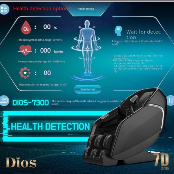 Product Image for  Kahuna Dios D7300 Massage Chair | 7D Full-Body AI Massage with Zero Gravity & Calf Kneading