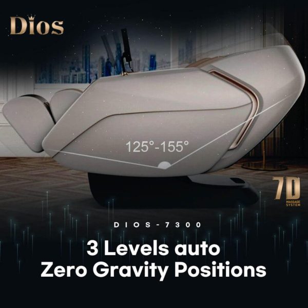 Product Image for  Kahuna Dios D7300 Massage Chair | 7D Full-Body AI Massage with Zero Gravity & Calf Kneading