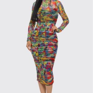 Product Image for  Painted Perfection Midi Length Dress