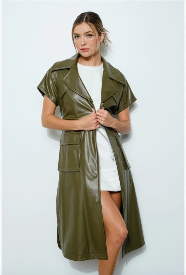 Product Image for  The Huntress Vegan Leather Jacket