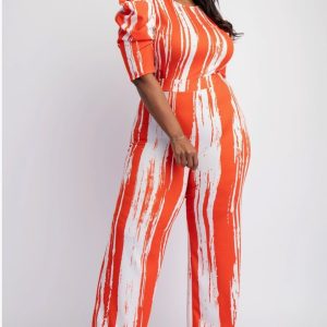 Product Image for  Orange Creamsicle Jumpsuit