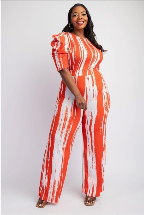 Product Image for  Orange Creamsicle Jumpsuit