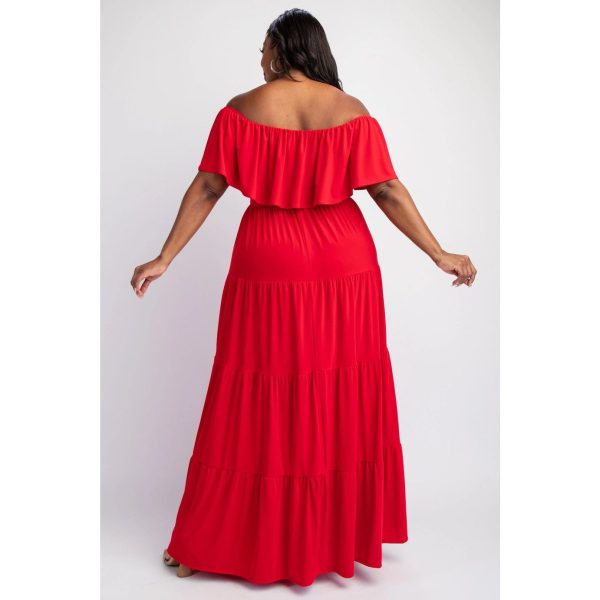 Product Image for  Summer Siren Off the Shoulder Maxi Dress