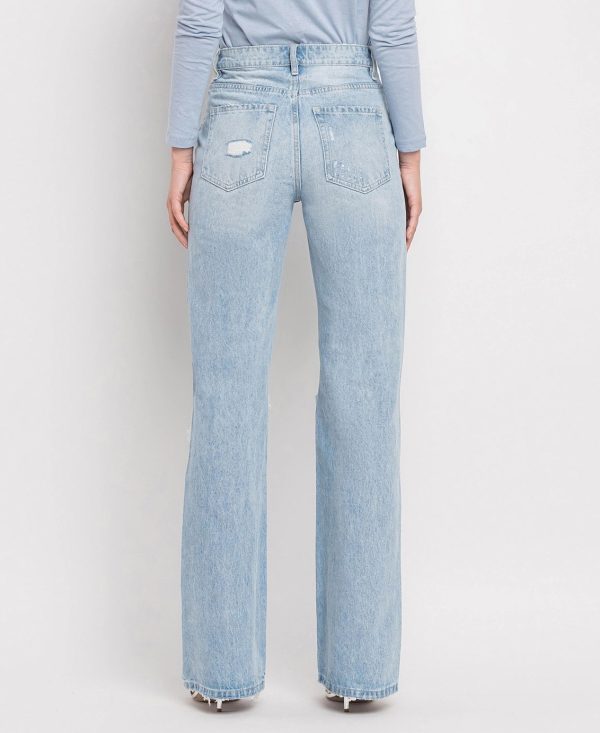 Product Image for  The Leslie Split Knee Straight Leg Jeans