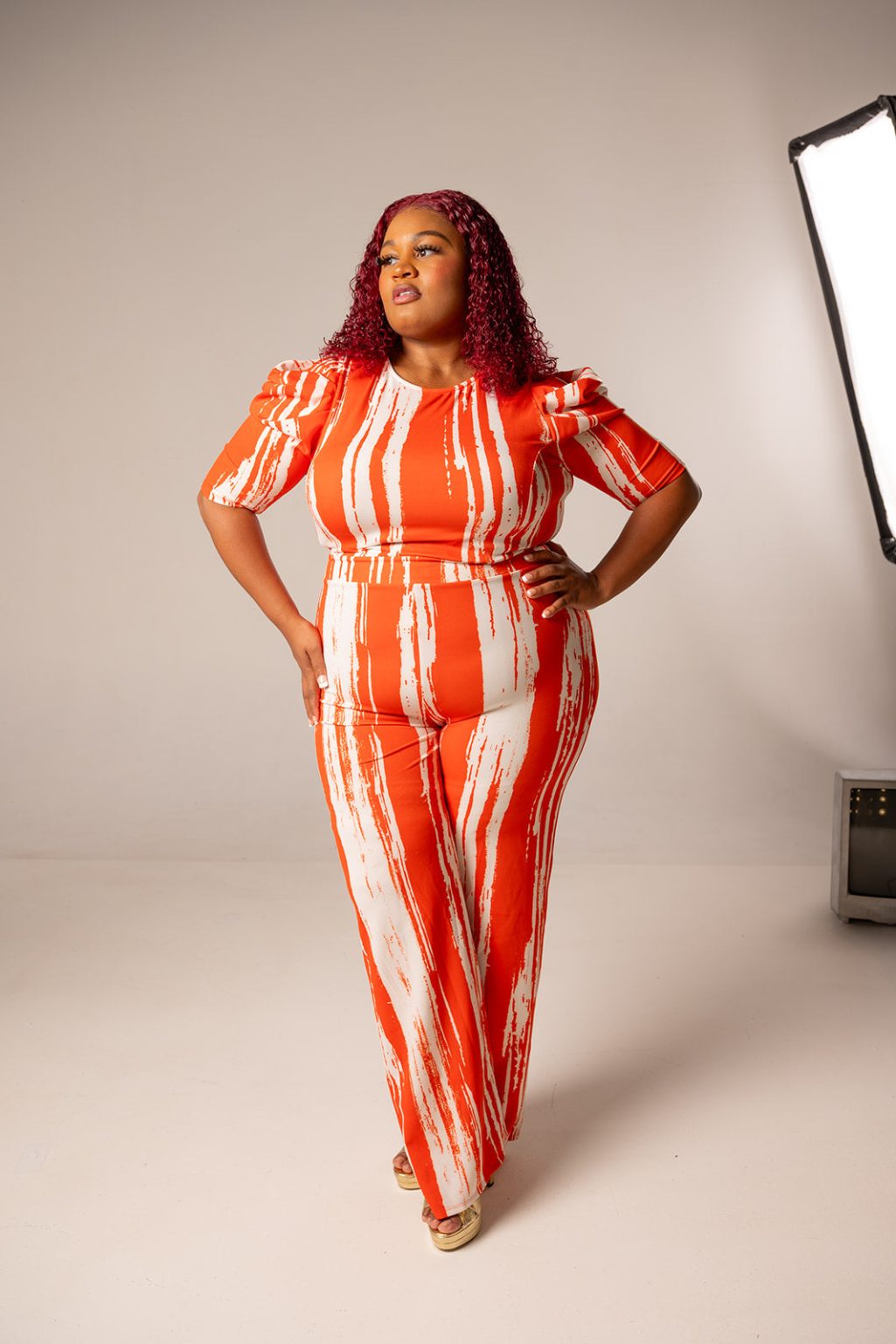 Product Image for Orange Creamsicle Jumpsuit