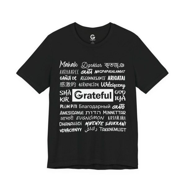 Product Image for  Grateful World Gratitude Special Edition Unisex Tee (Black)