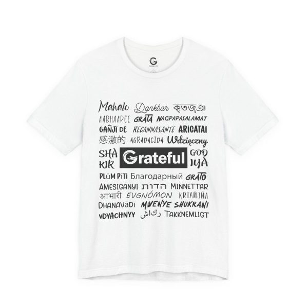 Product Image for  Grateful World Gratitude Special Edition Unisex Tee (White)