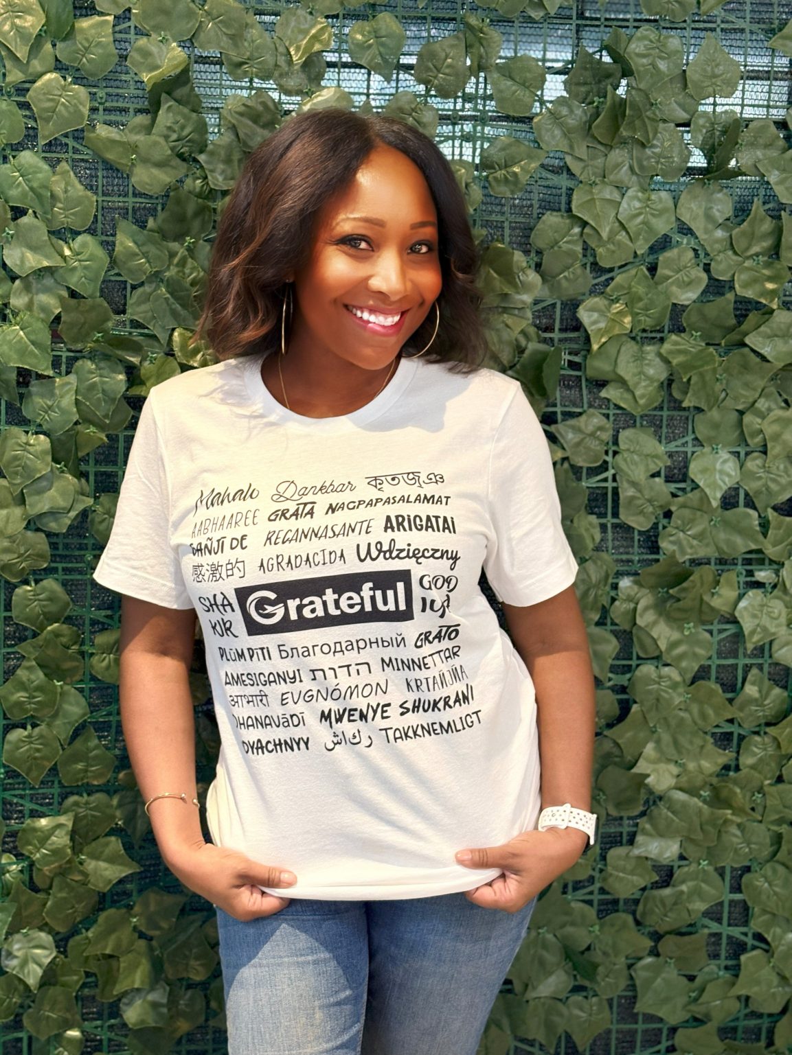 Product Image for Grateful World Gratitude Special Edition Unisex Tee (White)