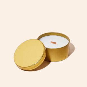 Product Image for  Brown Sugar & Sweet Potato | Limited Edition Wooden Wick Candle Metal Tin