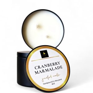 Product Image for Cranberry Marmalade Scented Coconut Apricot Wax Candle