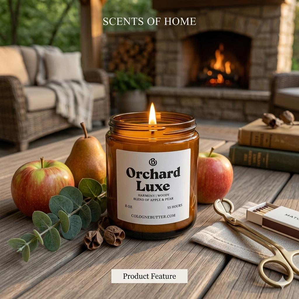 Product Image for Orchid Luxe – The Luxury Orchid Floral Aroma Candle for Home Fragrance, Relaxation & Romantic Atmosphere | Cologne Butter