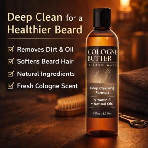 Product Image for Cologne Butter Unscented Beard Wash for Men | Gentle Beard Cleanser for Daily Grooming & Hydration & Moisturizing