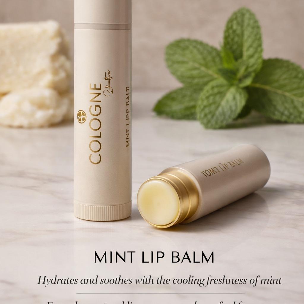 Product Image for Hydrating Lip Balm – Vanilla & Mint | Moisturizing Lip Care with Castor, Avocado & Olive Oils | Repair Dry Chapped Lips | Smooth & Nourishing Lip Balm