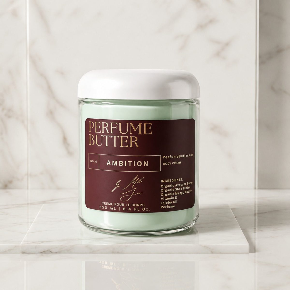Product Image for AMBITION – The Luxury Body Butter Perfume | Long-Lasting Fragrance Moisturizing Scent | Smooth Hydrating Skin Perfume | Premium Daily Wear | Perfume Butter