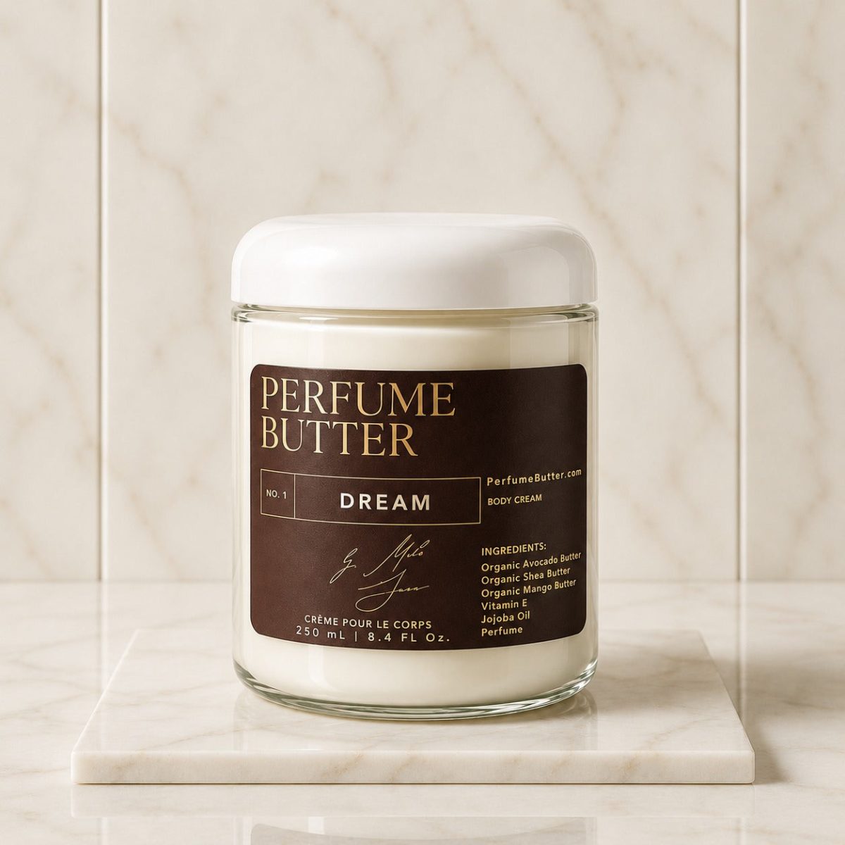 Product Image for DREAM – The Luxury Body Butter Perfume | Crisp Green Apple, Pink Pepper & Bergamot Fragrance | Fresh Scent for Women| Perfume Butter