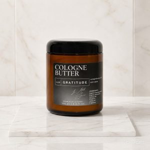 Product Image for GRATITUDE – Luxury Fragrance Body Butter | Honey, Smoky Cedarwood & Sandalwood Cologne Scent Moisturizing Skin Butter | Cologne Butter