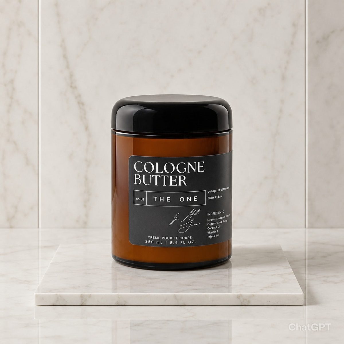 Product Image for THE ONE – Luxury Fragrance Body Butter | Cedarwood, Vetiver & Warm Floral Cologne Scent Moisturizing Skin Butter | Cologne Butter