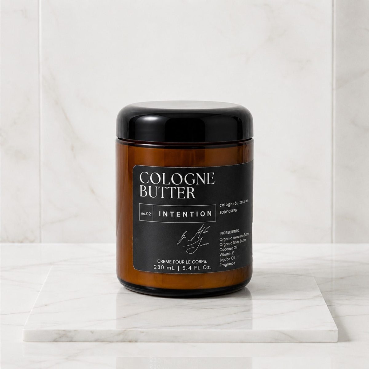 Product Image for INTENTION – Luxury Fragrance Body Butter | Oud, Rose & Vanilla Cologne Scent Moisturizing Skin Butter | Cologne Butter