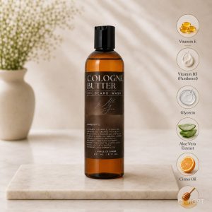 Product Image for Cologne Butter Unscented Beard Wash for Men | Gentle Beard Cleanser for Daily Grooming & Hydration & Moisturizing