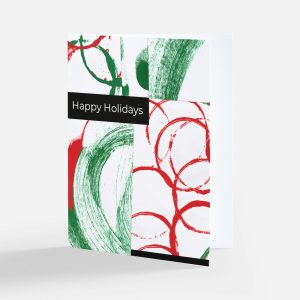 Product Image for Abstract Holiday Notecards- Happy Holidays (Set of 8)