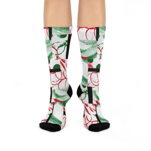 Product Image for  Crew Socks – Holiday Abstract