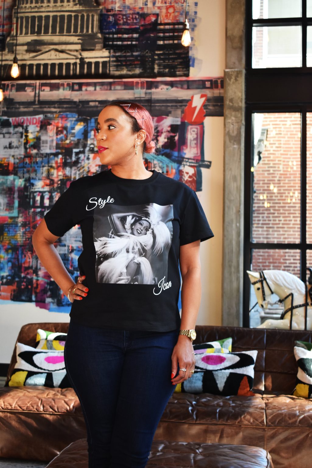 Product Image for e.Laniese Style Icon T-shirt: Josephine Baker