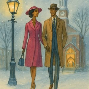 Product Image for Kicheko Collection “The Christmas Eve Service” Holiday Card