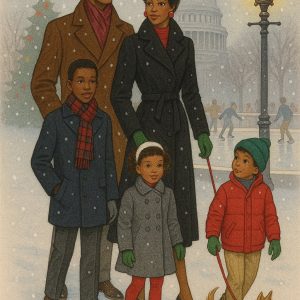 Product Image for Kicheko Collection “Holiday Stroll at the Capitol” Holiday Card