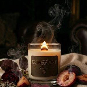 Product Image for Enamor – Dark Rose & Patchouli – Luxury Wooden Wick Candle
