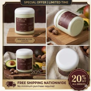 Product Image for AMBITION – The Luxury Body Butter Perfume | Long-Lasting Fragrance Moisturizing Scent | Smooth Hydrating Skin Perfume | Premium Daily Wear | Perfume Butter