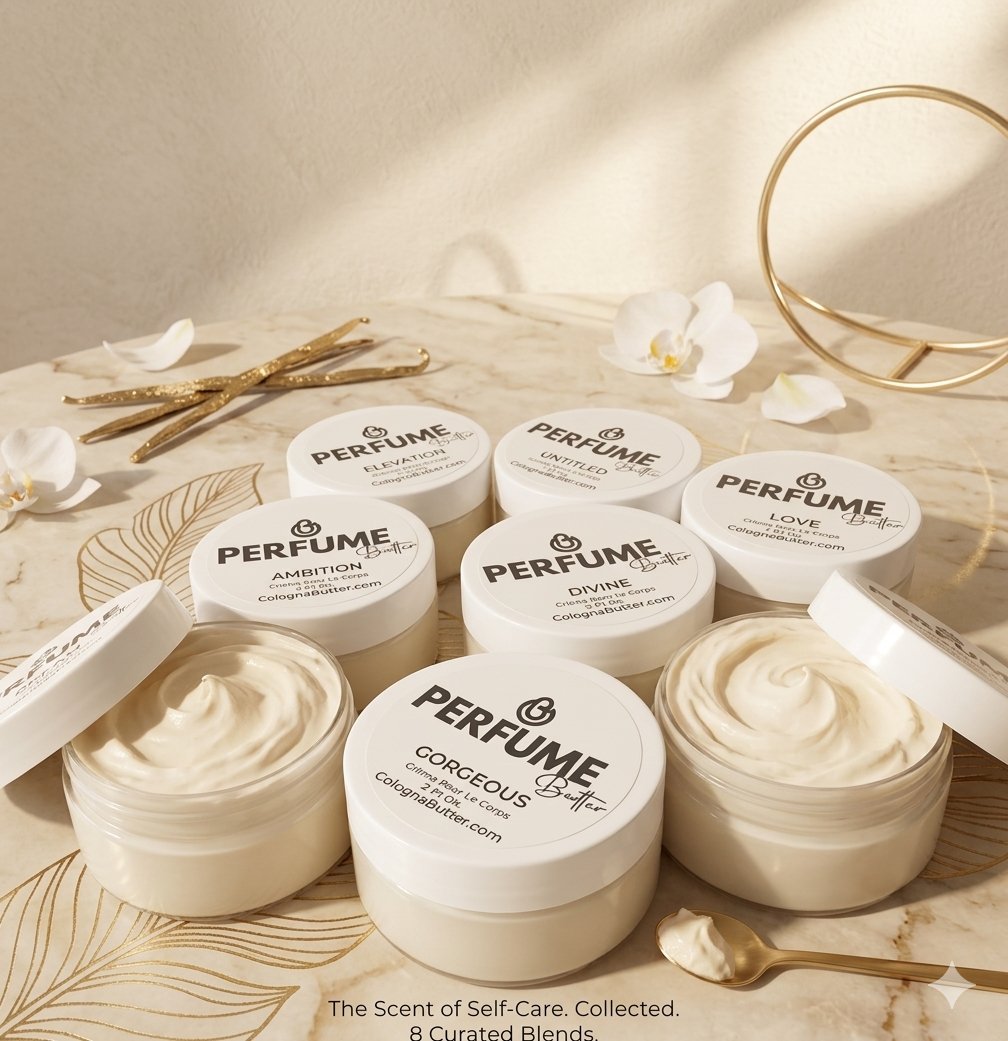 Product Image for 8 Pack Perfume Body Butter – Travel Size Mini Scented Moisturizing Cream Long Lasting Fragrance