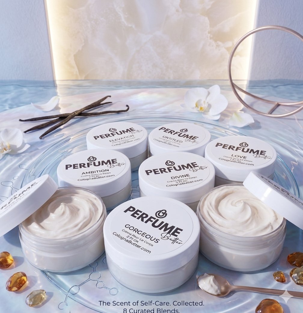 Product Image for 8 Pack Perfume Body Butter – Travel Size Mini Scented Moisturizing Cream Long Lasting Fragrance