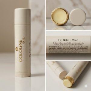 Product Image for Hydrating Lip Balm – Vanilla & Mint | Moisturizing Lip Care with Castor, Avocado & Olive Oils | Repair Dry Chapped Lips | Smooth & Nourishing Lip Balm