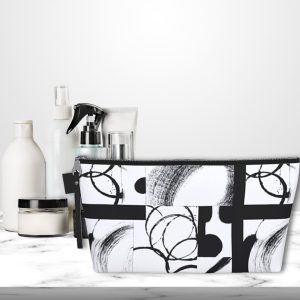 Product Image for The Sidekick Pouch – Modern Black and White Abstract