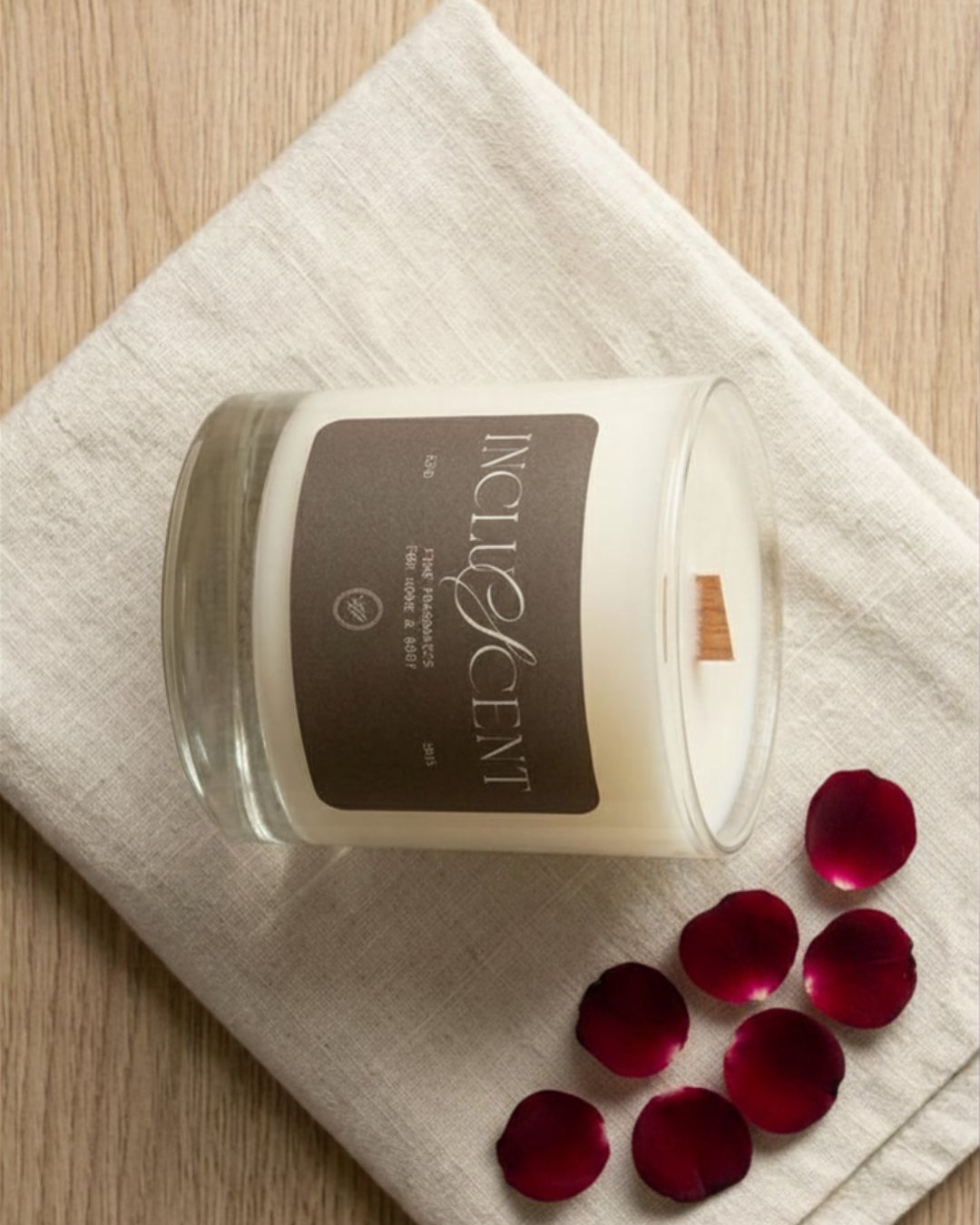 Product Image for Beloved 10 oz Coconut Wax Candle – Dark Rose & Patchouli