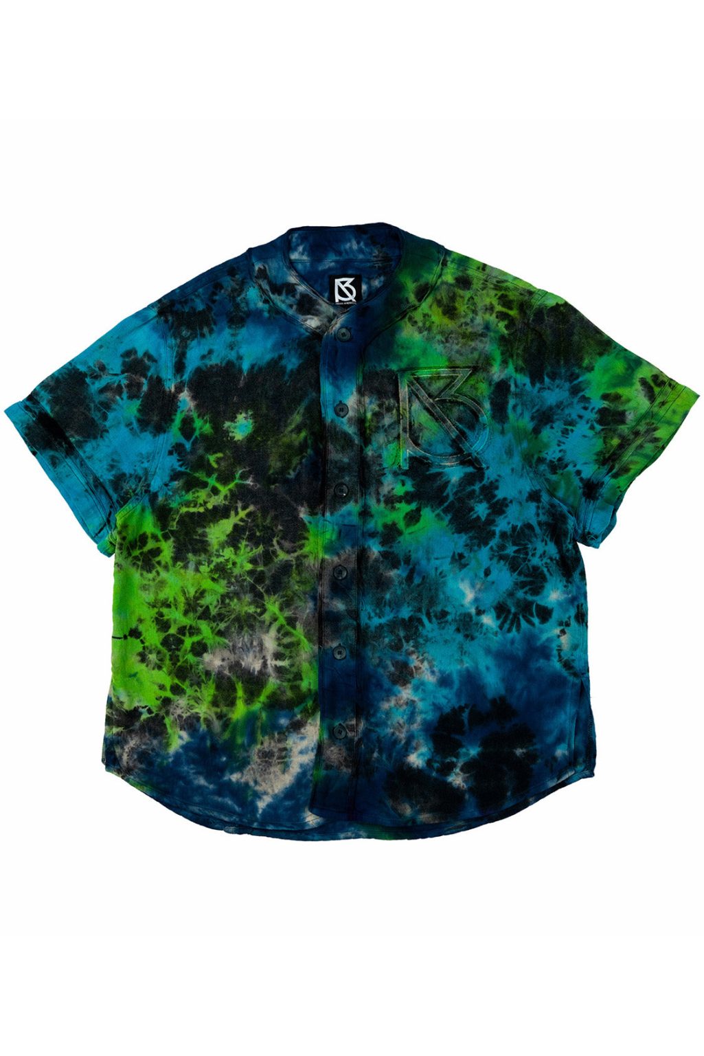 Product Image for Edward Baseball Jersey: Black/Green TD