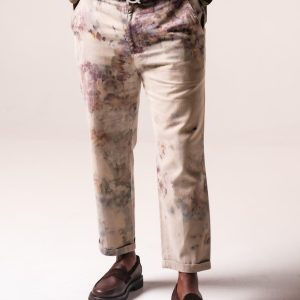 Product Image for Charles Regular-Fit Cropped Trousers: Beige TD v1