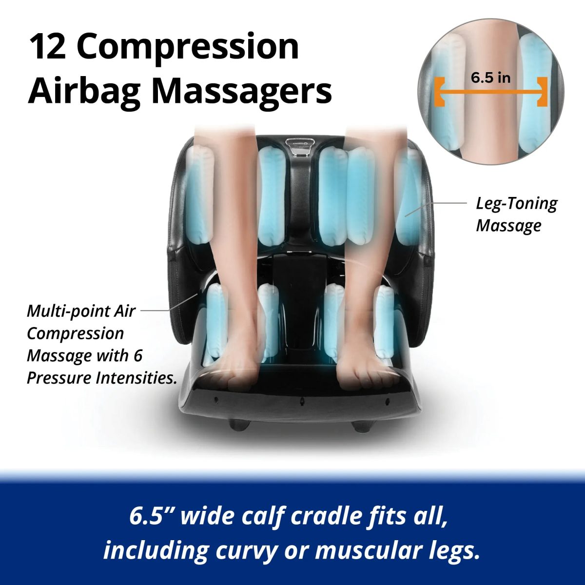 Product Image for Daiwa Felicity Ninja Leg Massager 2 Foldable Massager with Heat