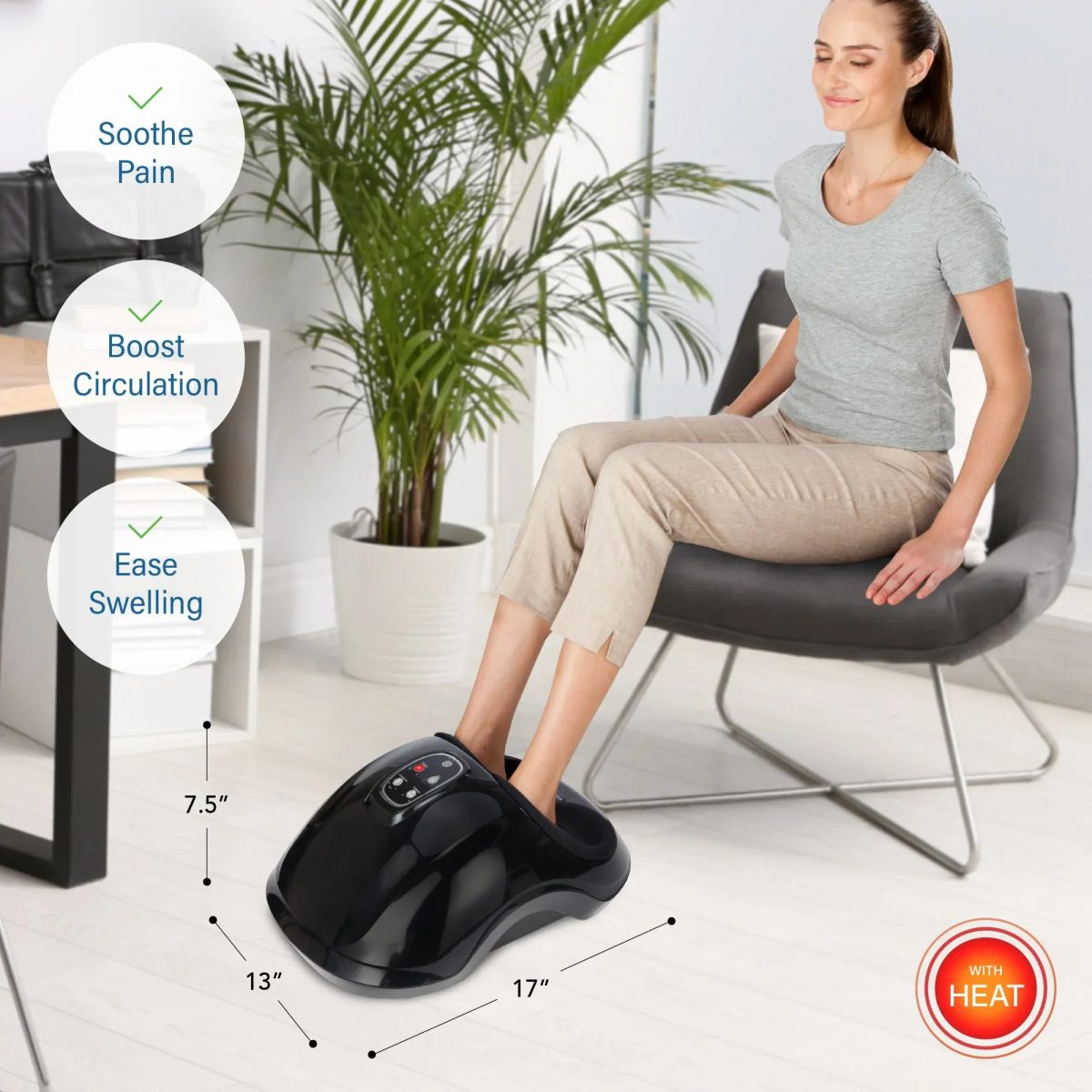 Product Image for Daiwa Foot Vibe Deluxe Massaging Footrest USJ-888