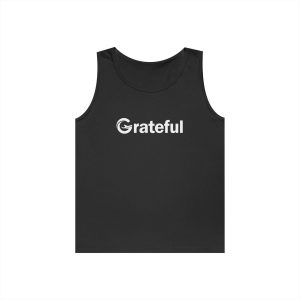 Product Image for Grateful Men’s Tank Top — Minimalist Inspirational Muscle Shirt