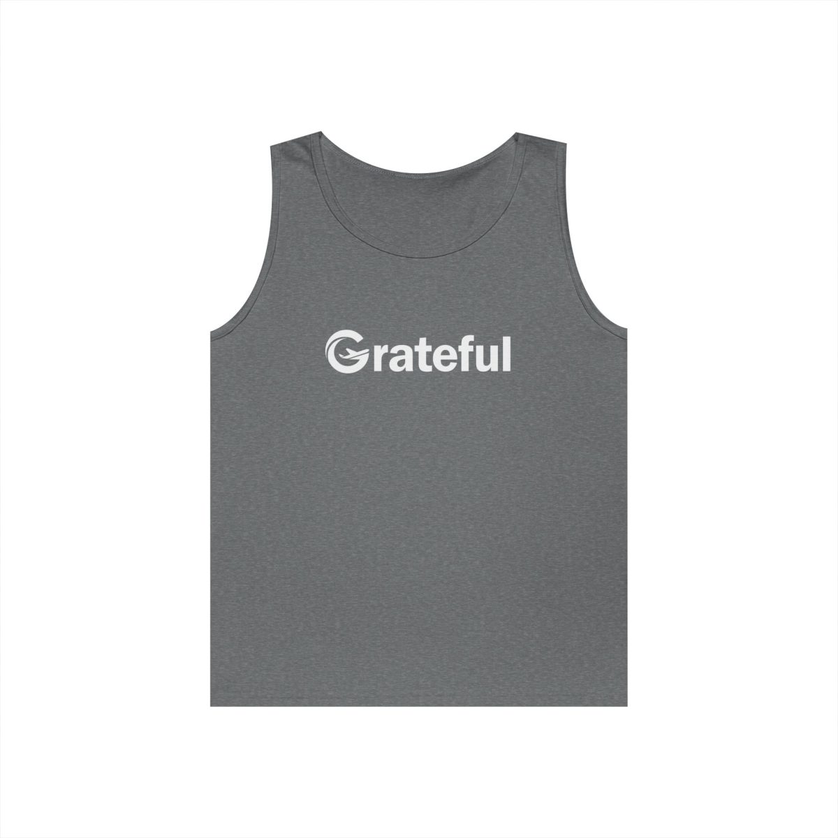 Product Image for Grateful Men’s Tank Top — Minimalist Inspirational Muscle Shirt