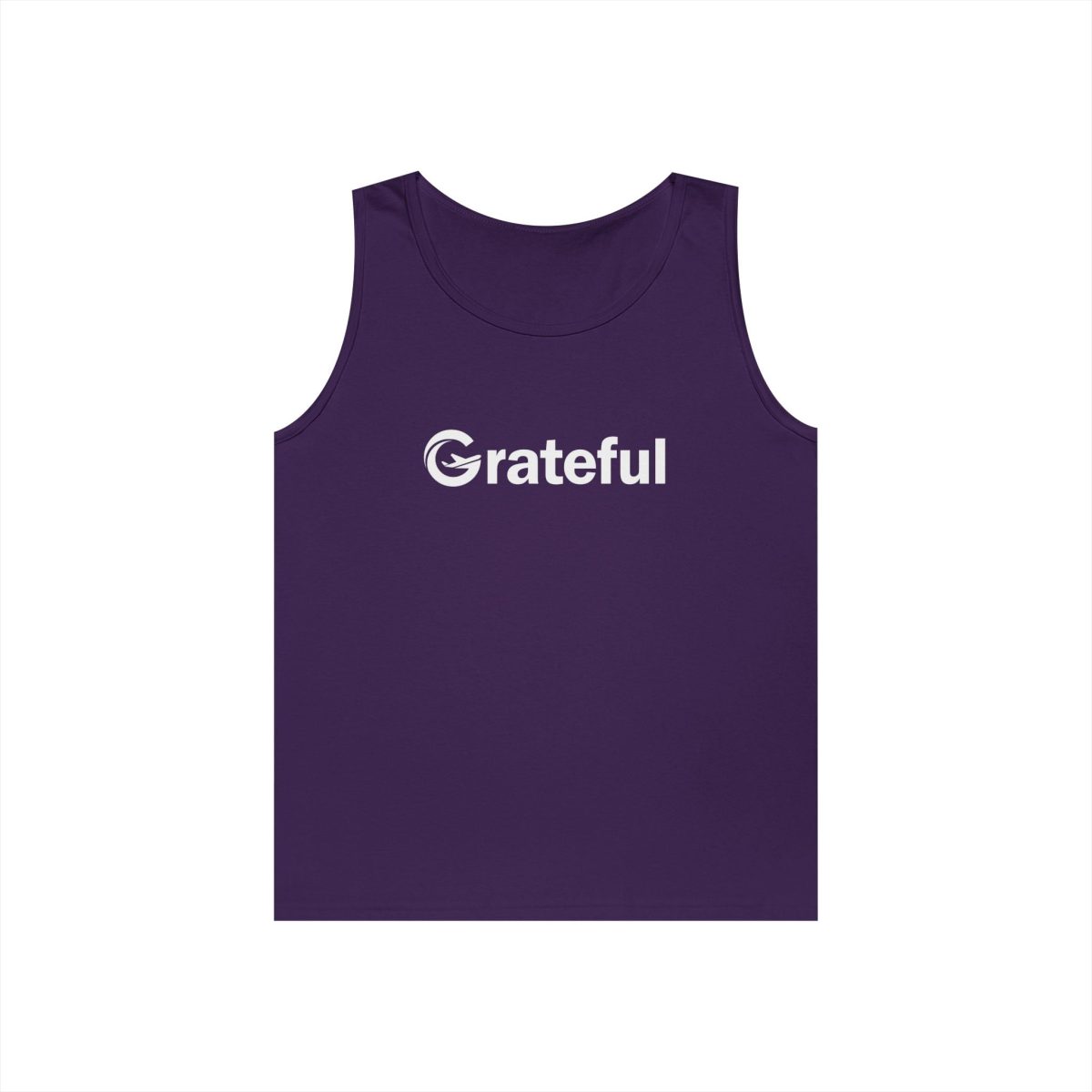 Product Image for Grateful Men’s Tank Top — Minimalist Inspirational Muscle Shirt