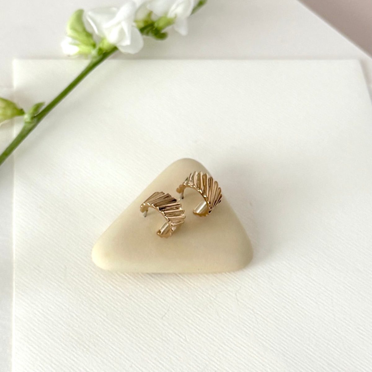 Product Image for GOLD CRESTA HOOPS