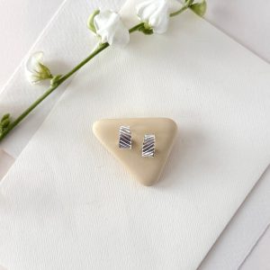 Product Image for SILVER CRESTA HOOPS