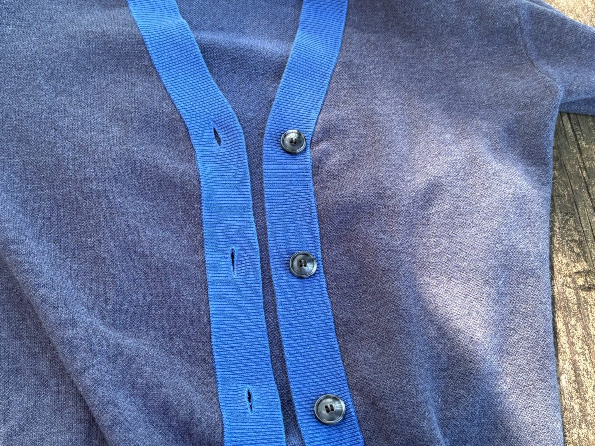 Product Image for Public Prep Preppy Cardigan — Navy & Collegiate Blue