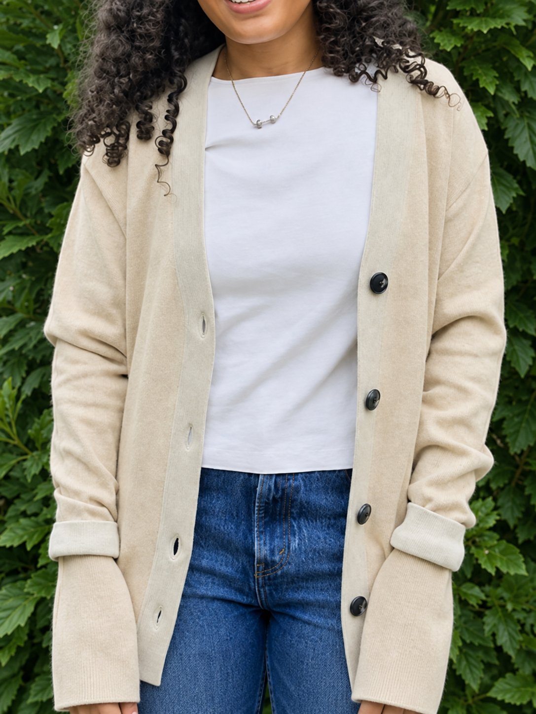 Product Image for Public Prep Preppy Cardigan — Sand & Ivory