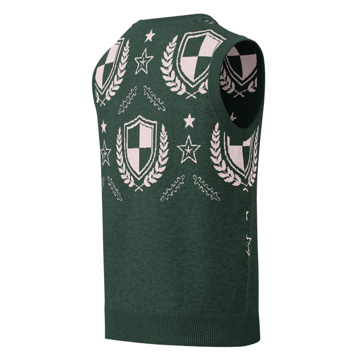 Product Image for Public Prep Preppy Sweater Vest — Hunter Green Crest