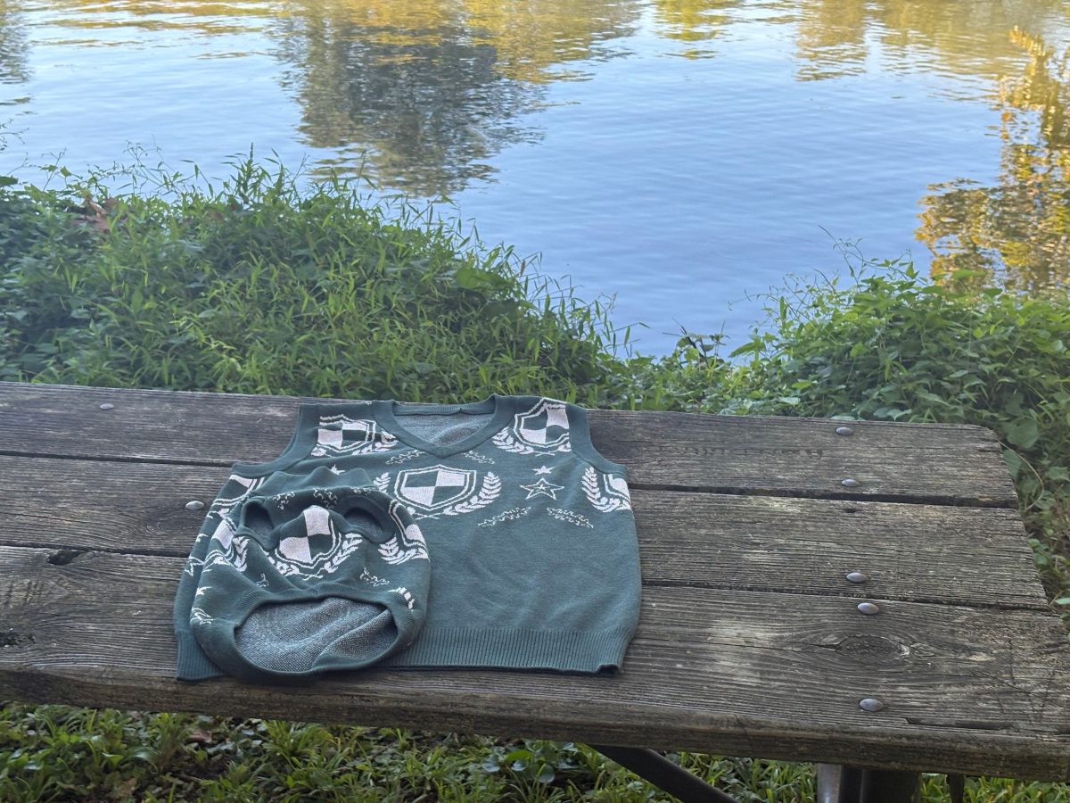 Product Image for Public Prep Preppy Sweater Vest — Hunter Green Crest