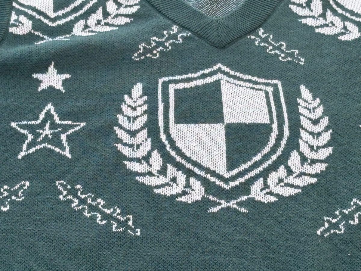 Product Image for Public Prep Preppy Sweater Vest — Hunter Green Crest