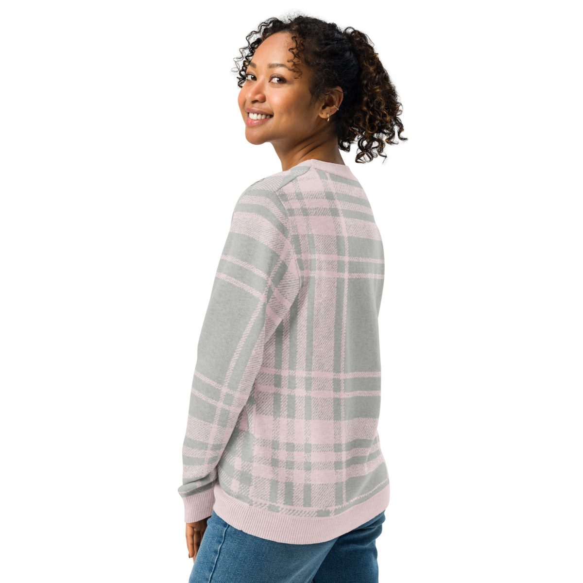 Product Image for Public Prep Preppy Crewneck Sweater — French Slate & Rose